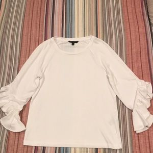 Banana Republic Women’s Frilled Long Sleeve